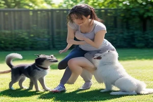 Exercices de physiothérapie douce à réaliser chez soi avec son chien