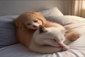 Favoriser un sommeil réparateur chez l'animal âgé anxieux ou souffrant