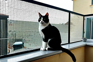 Comment sécuriser un balcon ou une terrasse pour un chat âgé ?