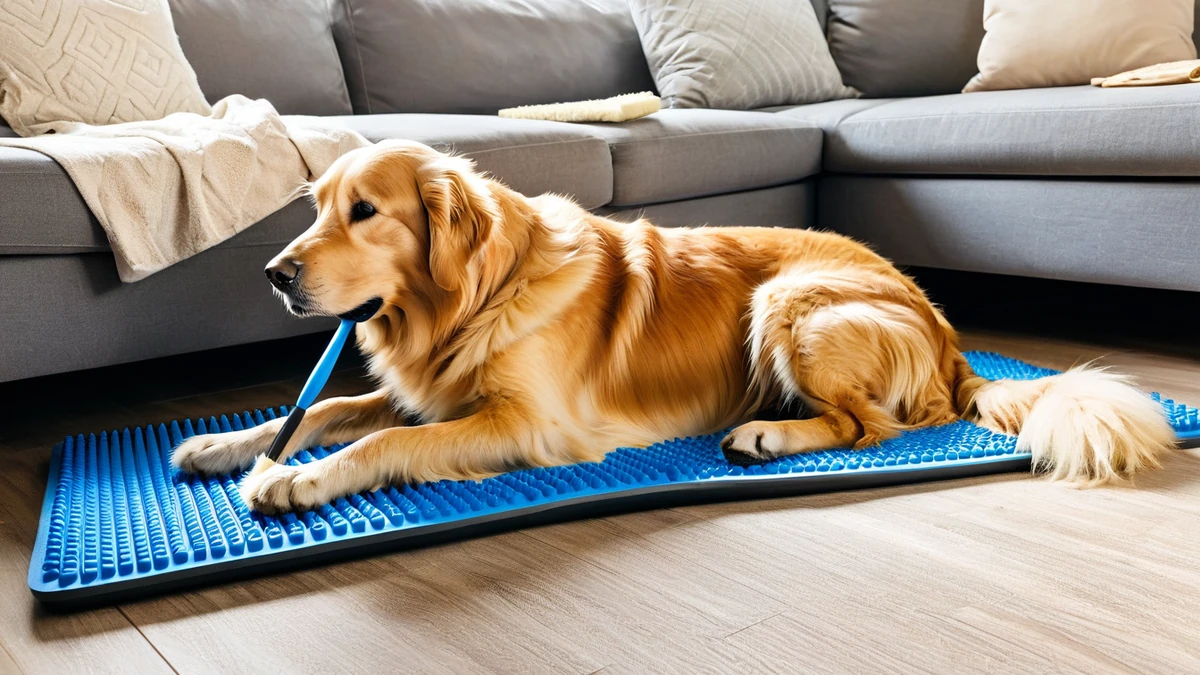 Comment faire le toilettage d'un animal souffrant de douleurs articulaires ?
